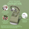 Детский шезлонг Bubago Momo BG 175-3 Оливковый